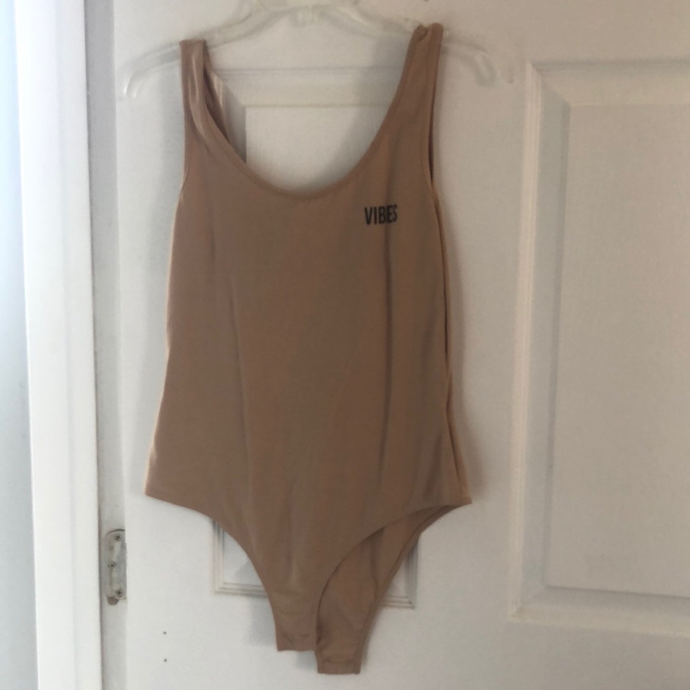 Tank top body suit